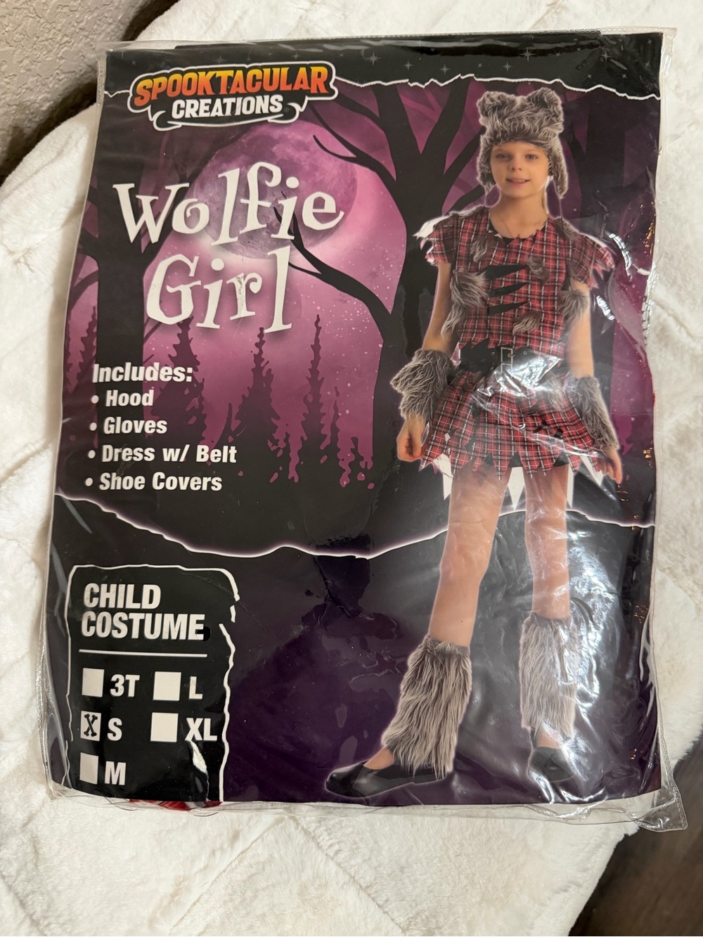 Wolfie Girl Costume -Sz Small